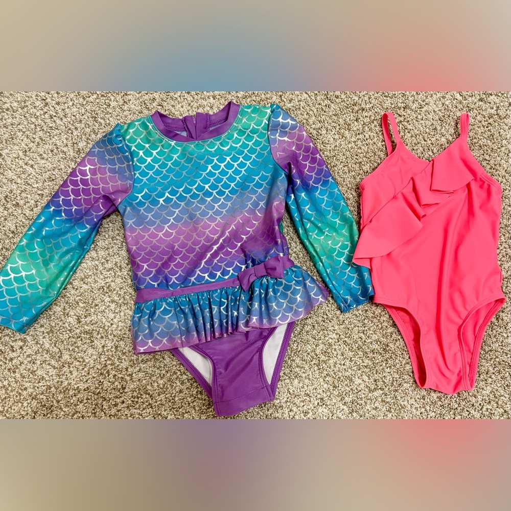 3T Swimpieces Cat and Jack and Old Navy